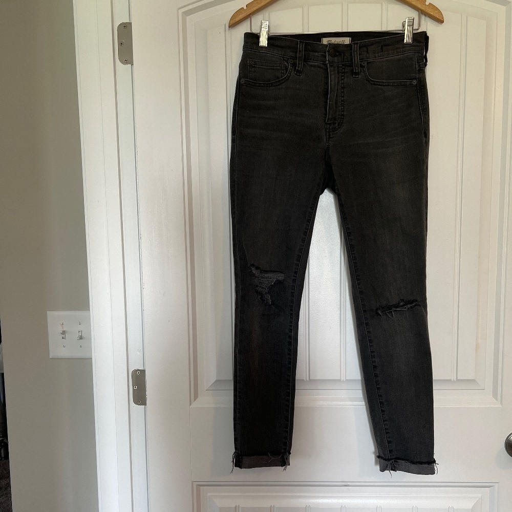 Madewell 9” High Rise Skinny Jeans Size 27